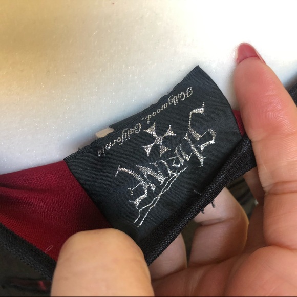 Shrine | Gothic Vintage Torn Velvet Mesh Dress - Picture 7 of 7